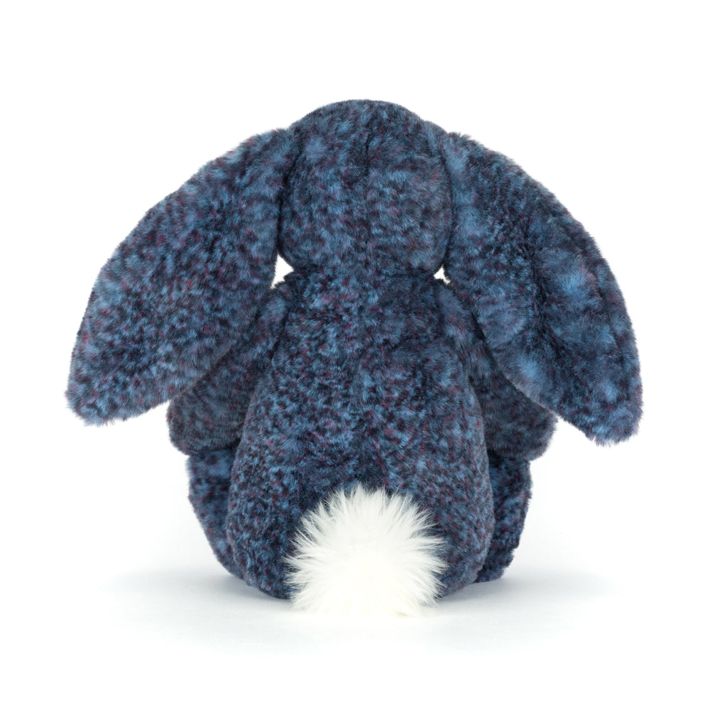 Back of Jellycat Hopscone Luxe Bunny Original.