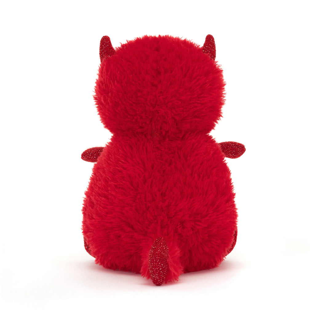 Back of Jellycat Hugg McSnugg.