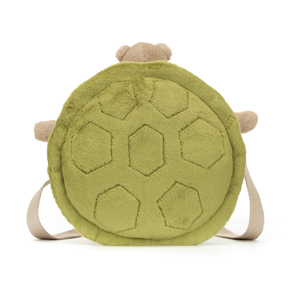 Back of Jellycat Timmy Turtle Bag.