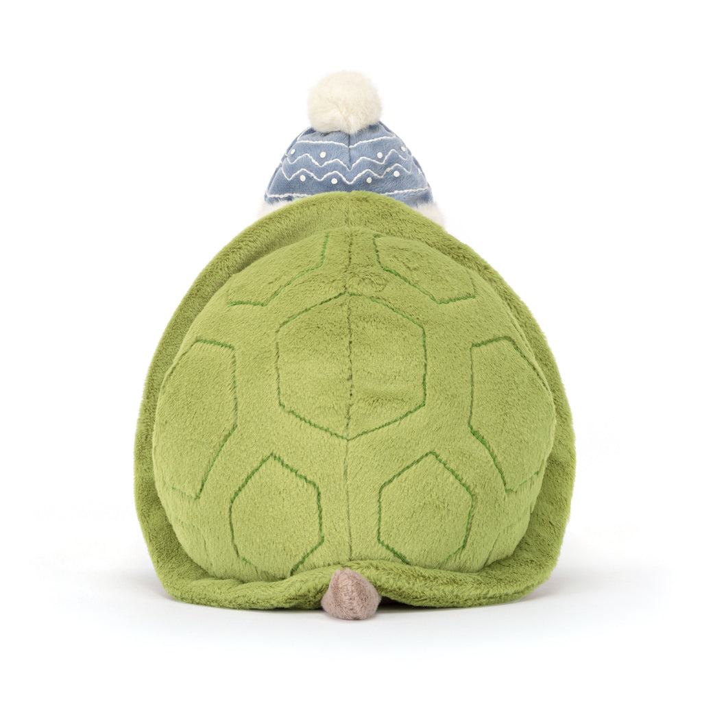 Back of Jellycat Timmy Turtle 'Skating'.