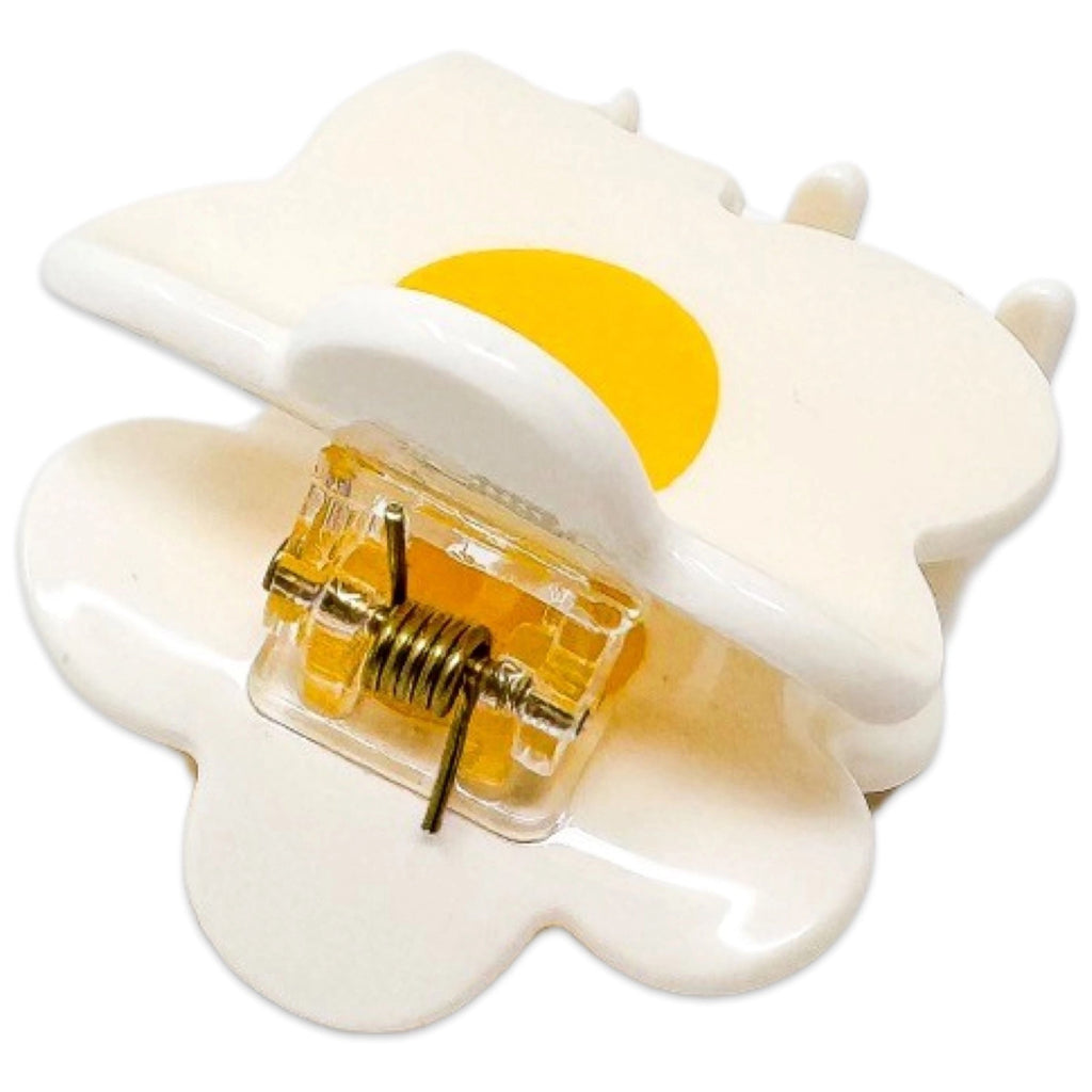 Back of Mini Flower Hair Claw.