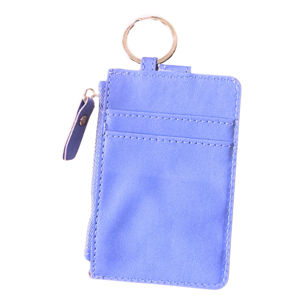 Back of Money For A Little Treat Keychain Wallet.