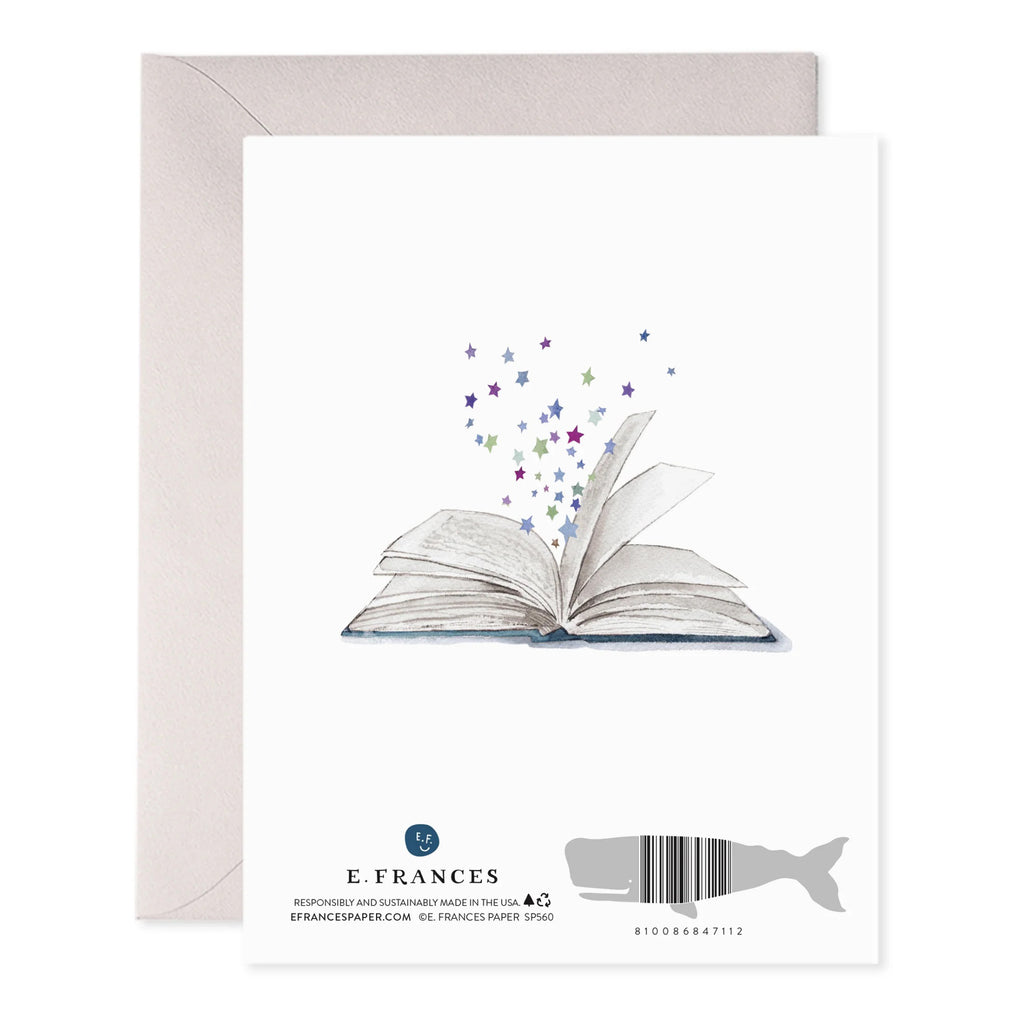 Back of Next Chapter Birthday Card.
