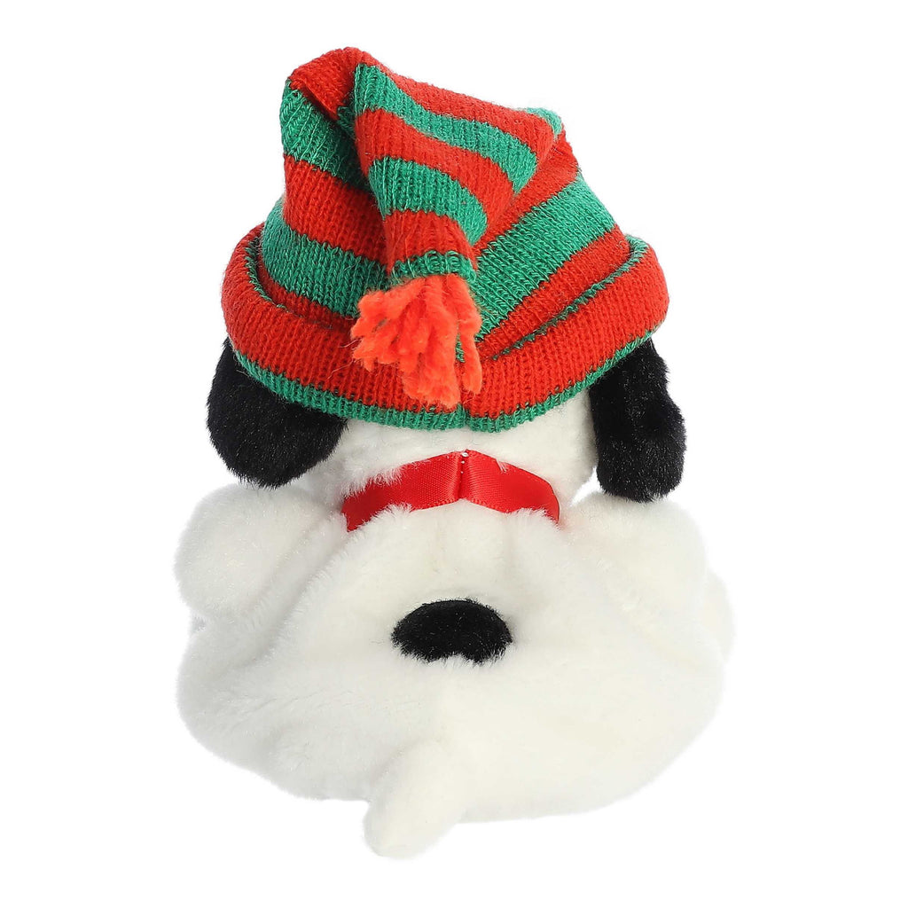 Back of Peanuts Snoopy Beanie Palm Pal.