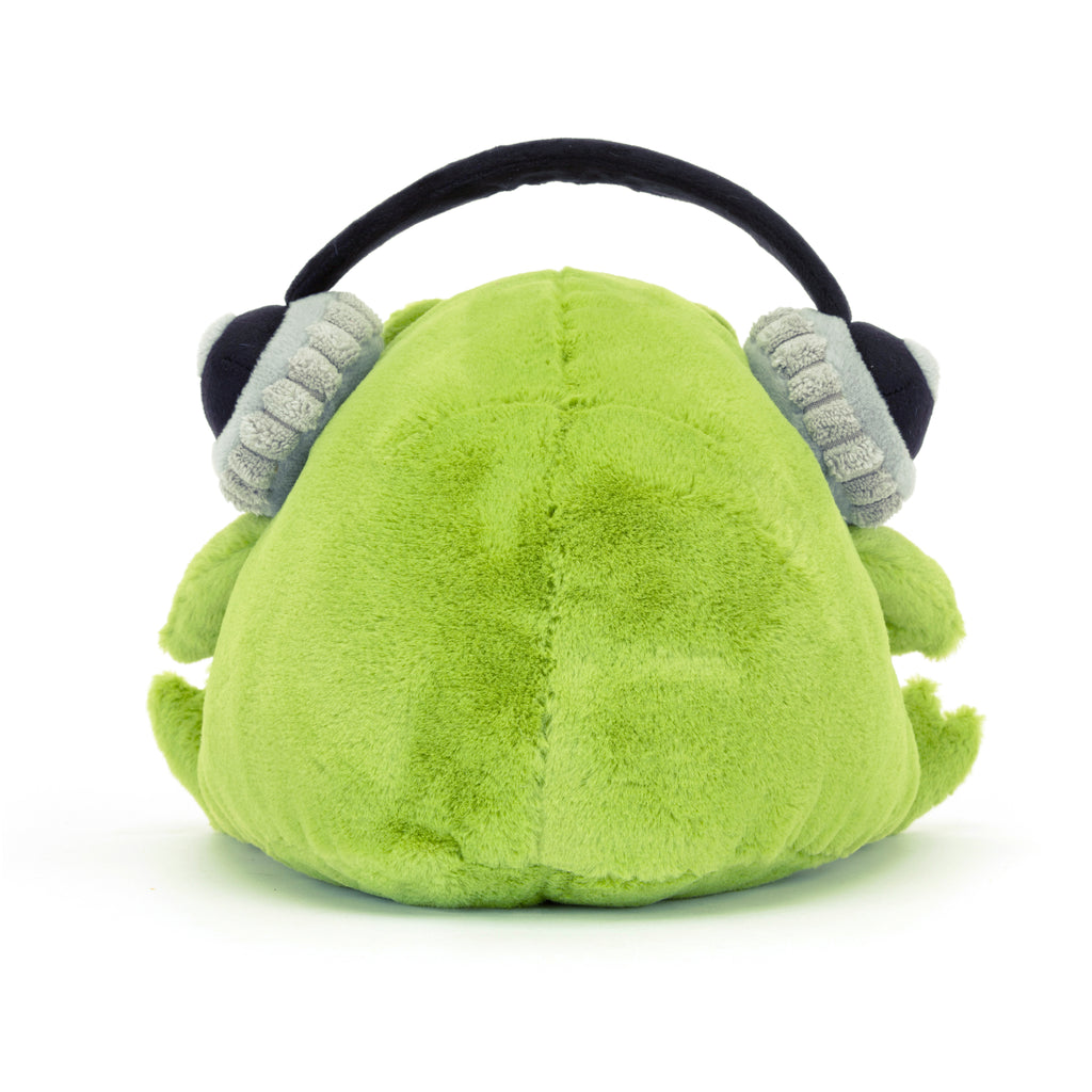 Back of Ricky Rain Frog Headphones.