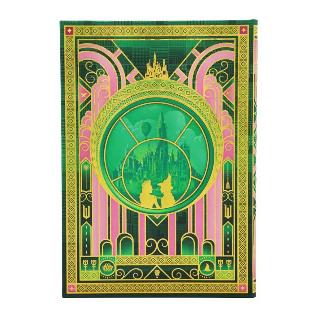 Back of The Magic of Wicked Hardcover Journal.