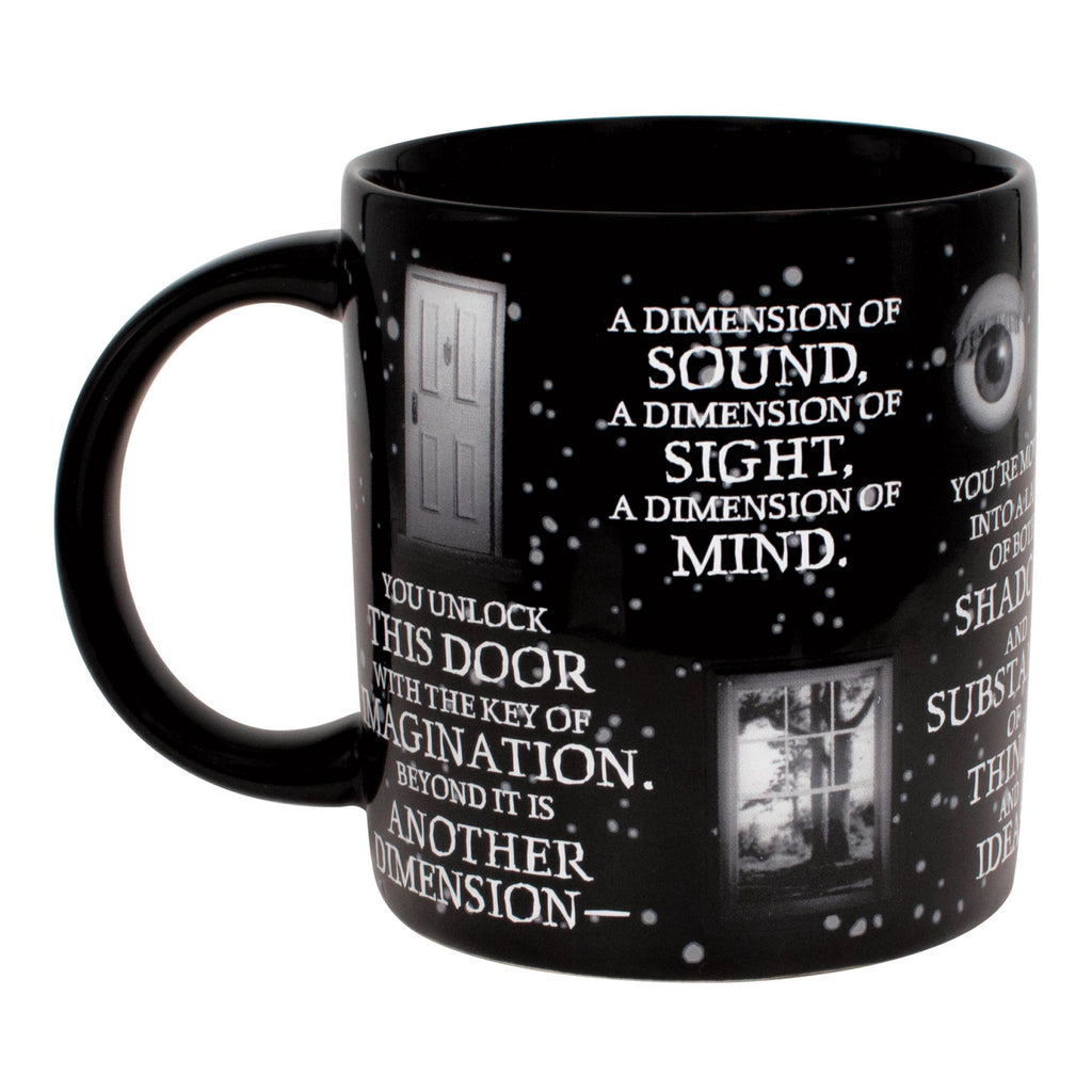 Back of The Twilight Zone Mug.