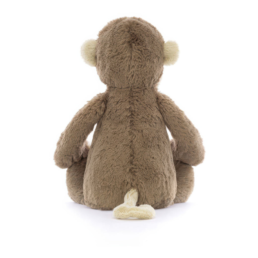 Back view of Jellycat Monkey Medium.