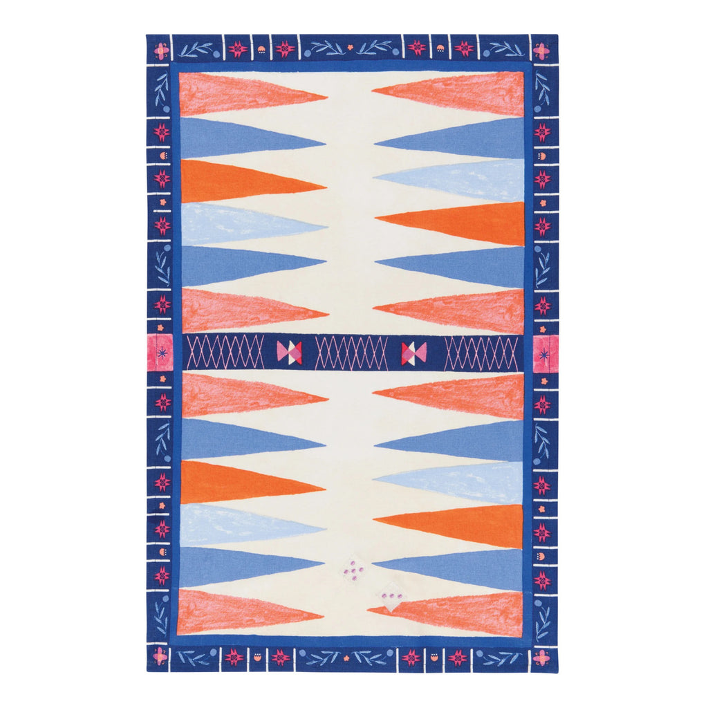 Backgammon Decorative Dishtowel.