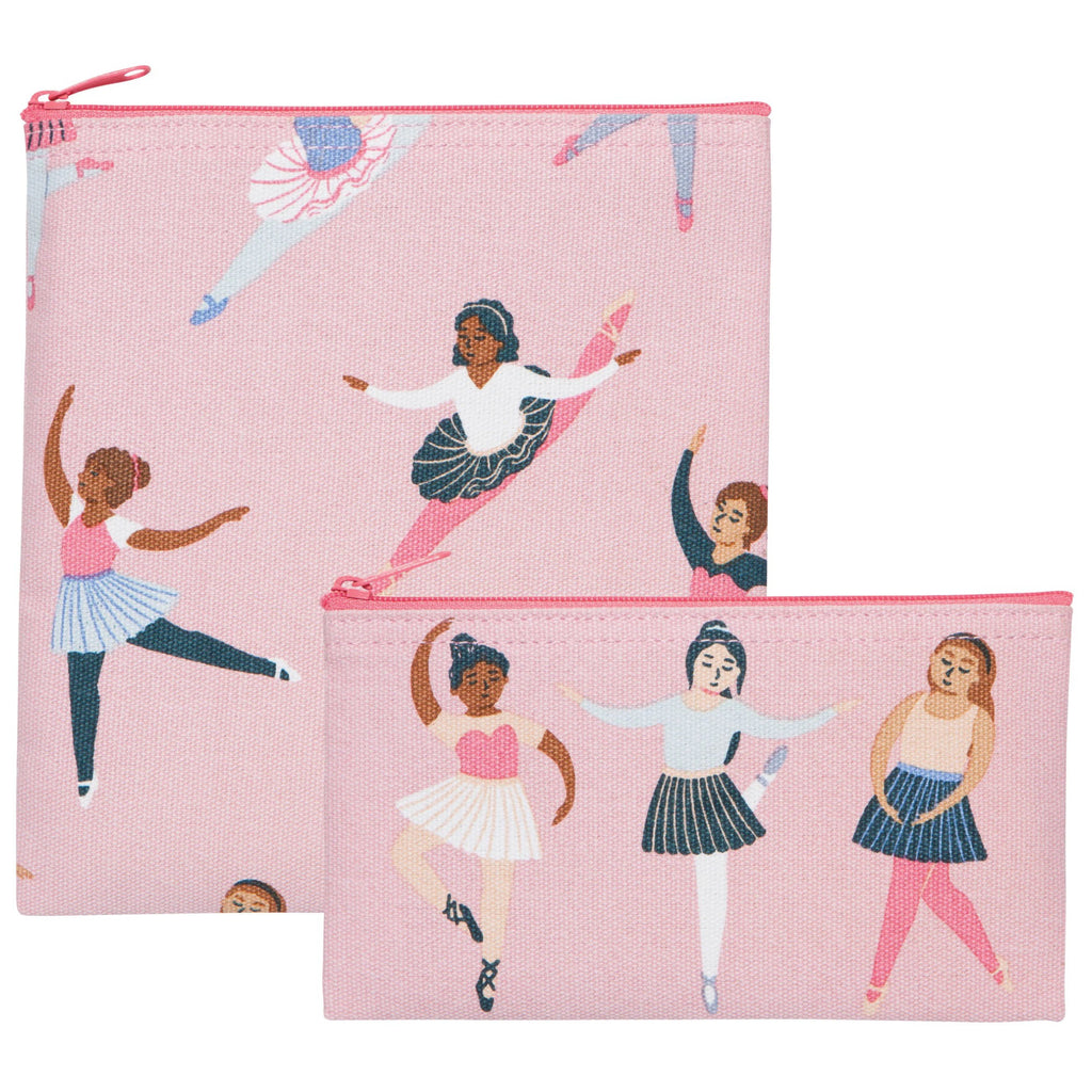 Ballerina Daydream Snack Bags Set of 2.