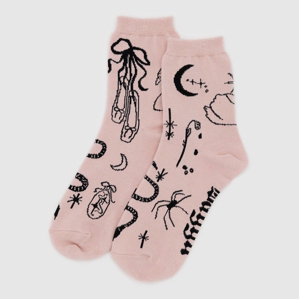 Ballet Icons Crew Socks.