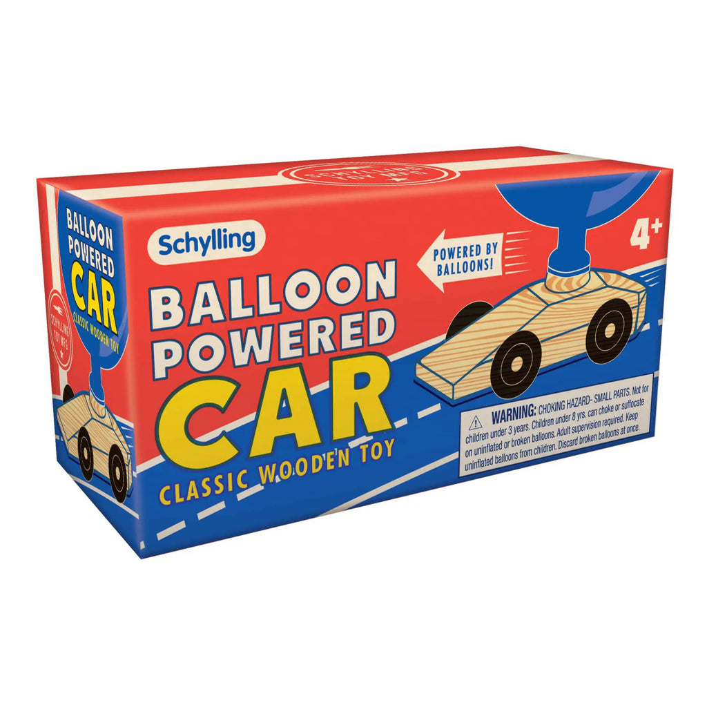 Balloon Powered Car packaging.