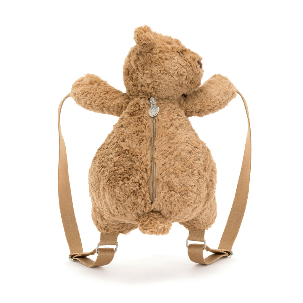 Bartholomew Bear Backpack left view.