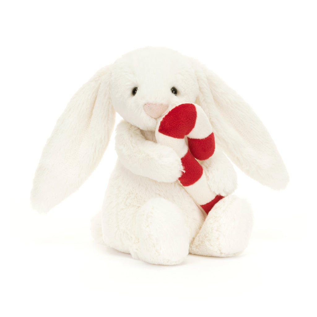 Bashful Bunny with Candy Cane.