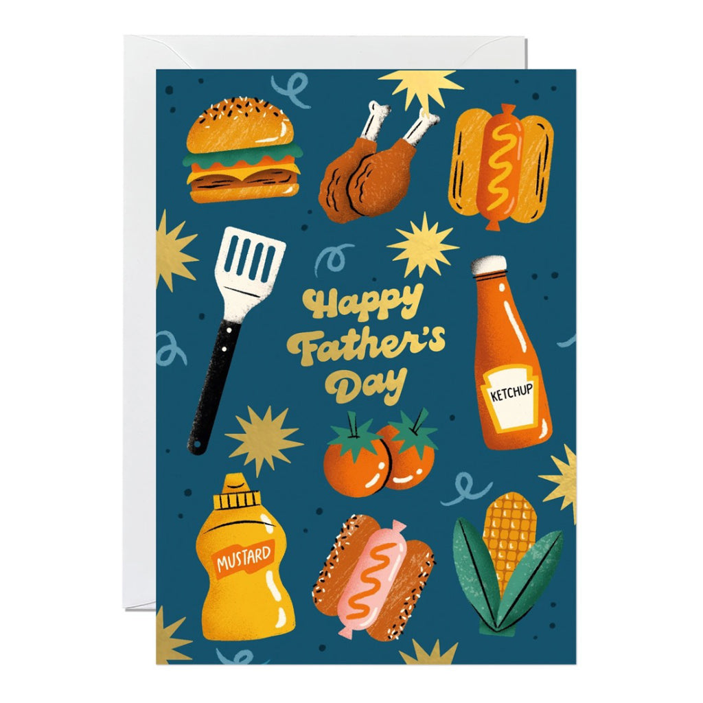 BBQ Father's Day Card.