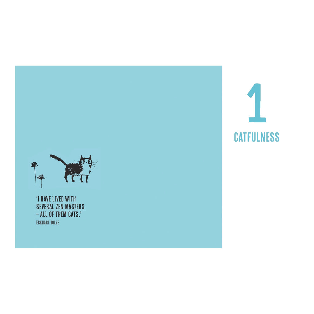 Be More Cat Feline Wisdom - sample spread 1.