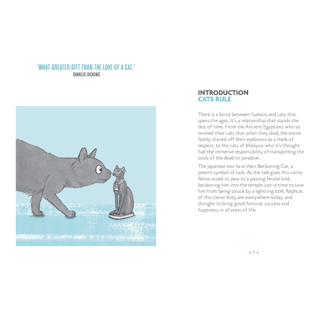 Be More Cat Feline Wisdom - sample spread 2.
