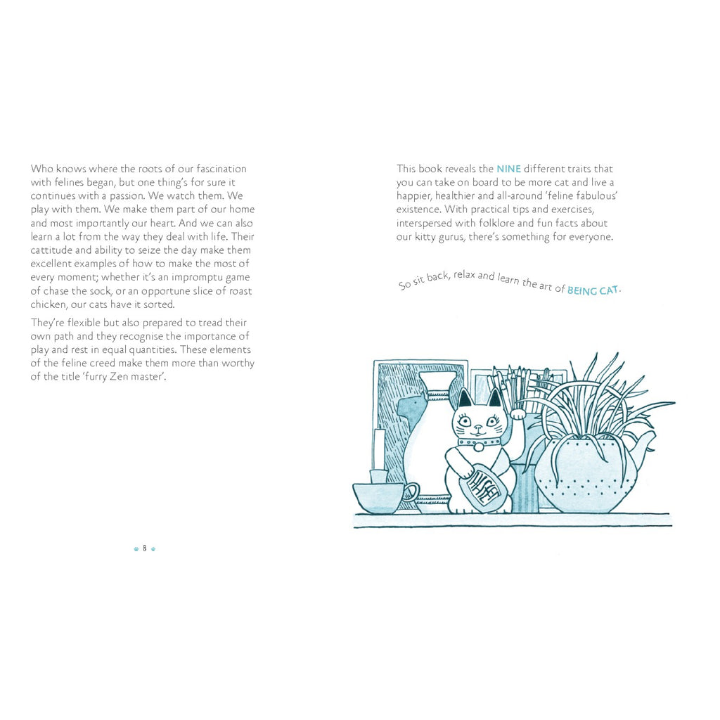 Be More Cat Feline Wisdom - sample spread 3.