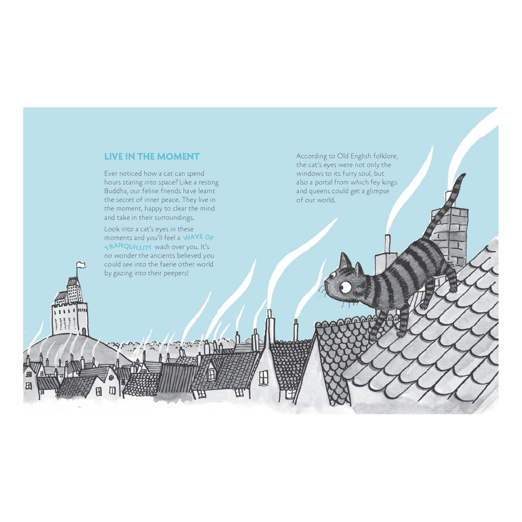 Be More Cat Feline Wisdom - sample spread 4.