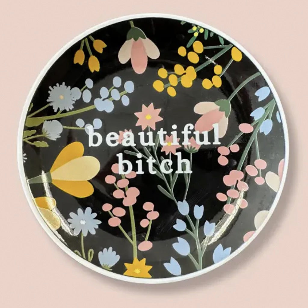 Beautiful Bitch Trinket Tray.