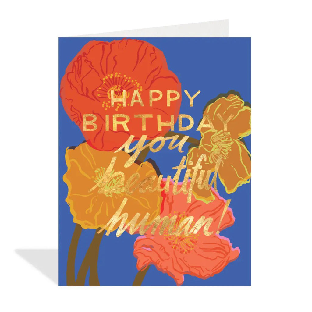 Beautiful Human Birthday Card.