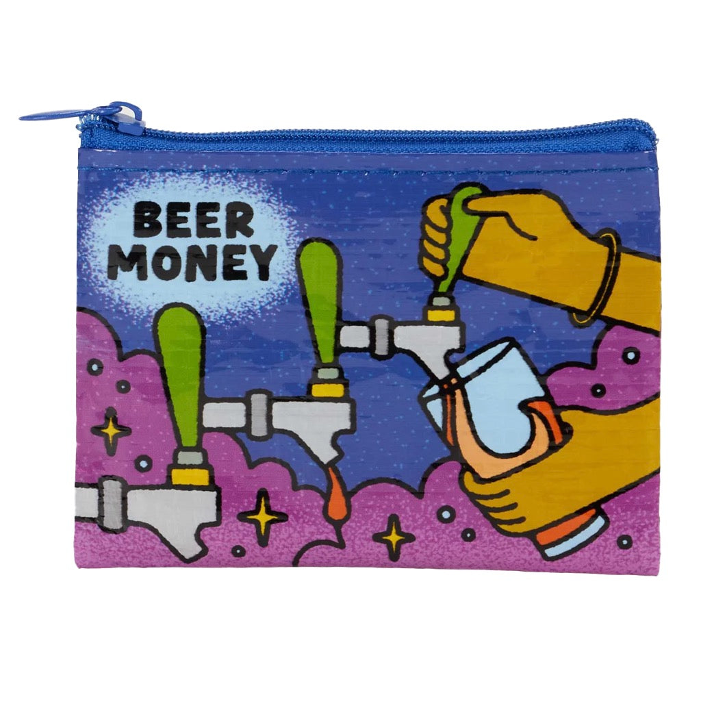 Beer Money Coin Purse.