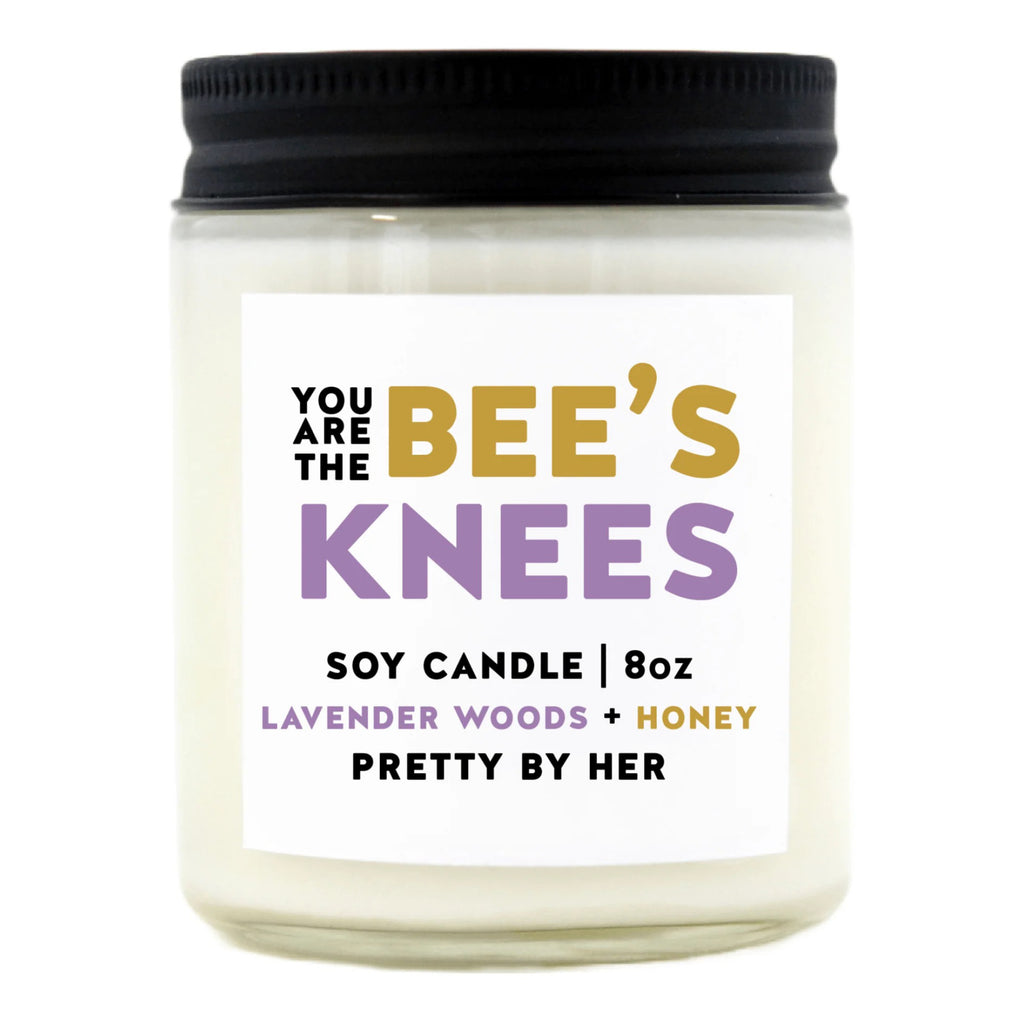 Bee's Knees Soy Wax Candle.