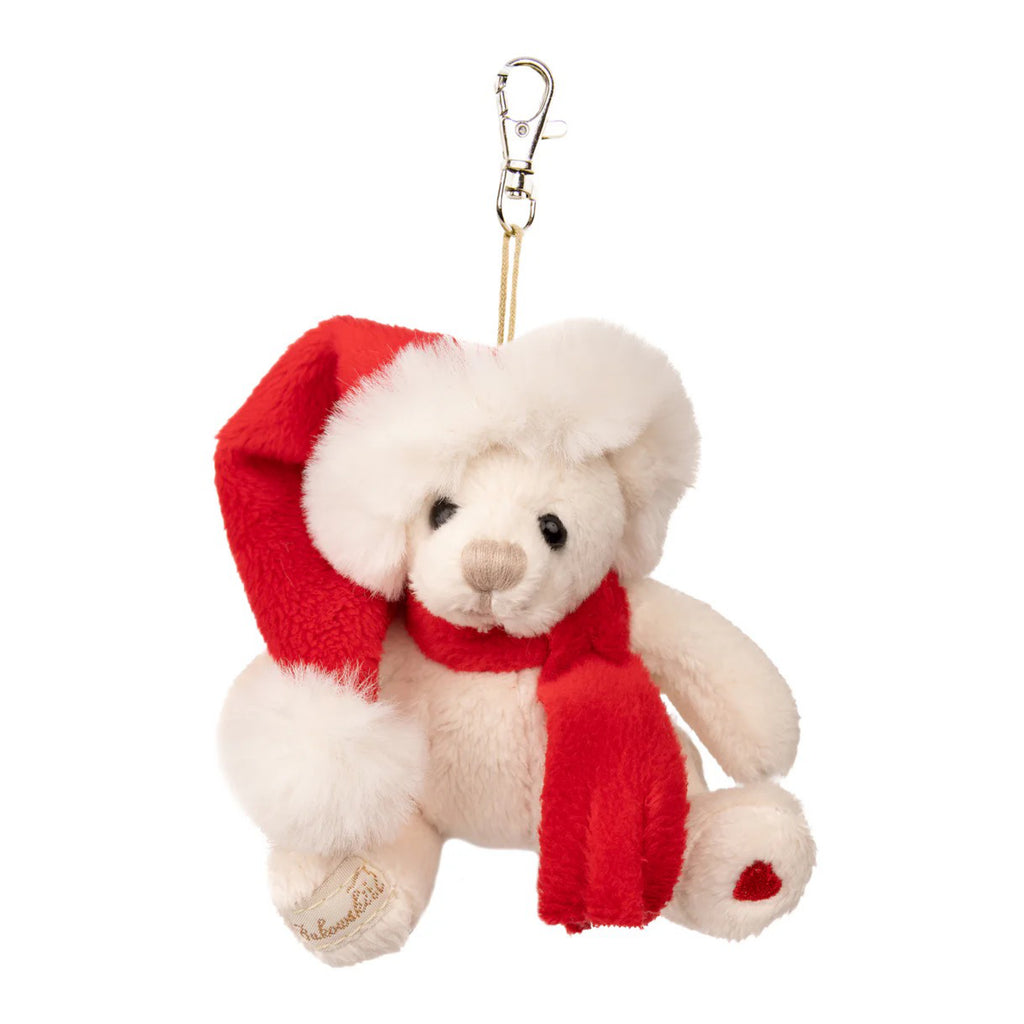 Bernard Bag Charm White.