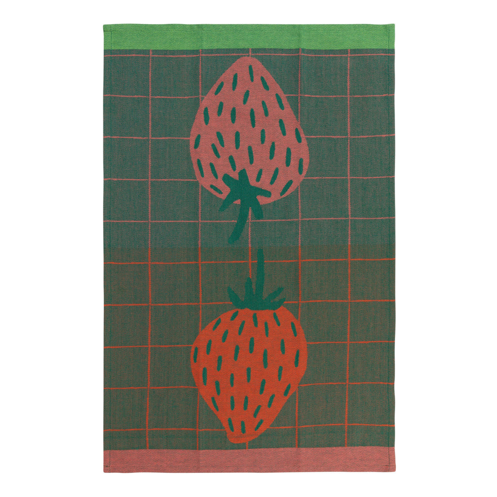 Berry Sweet Jacquard Dishtowel.