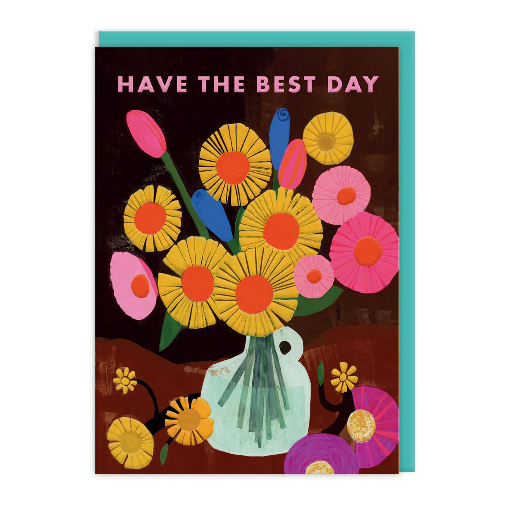 Best Day Vase Card.