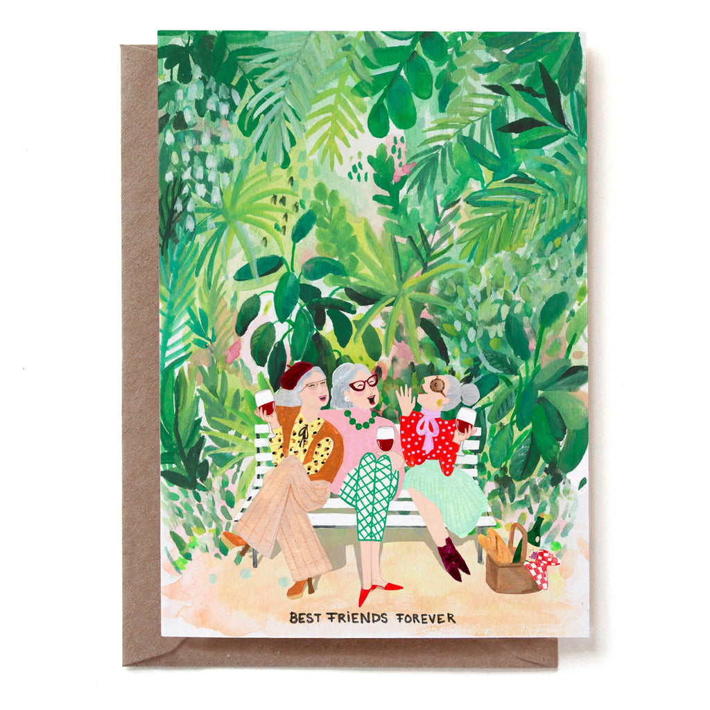 Best Friends Forever Card.