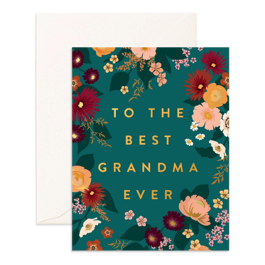 Best Grandma Ever Greeting Card.