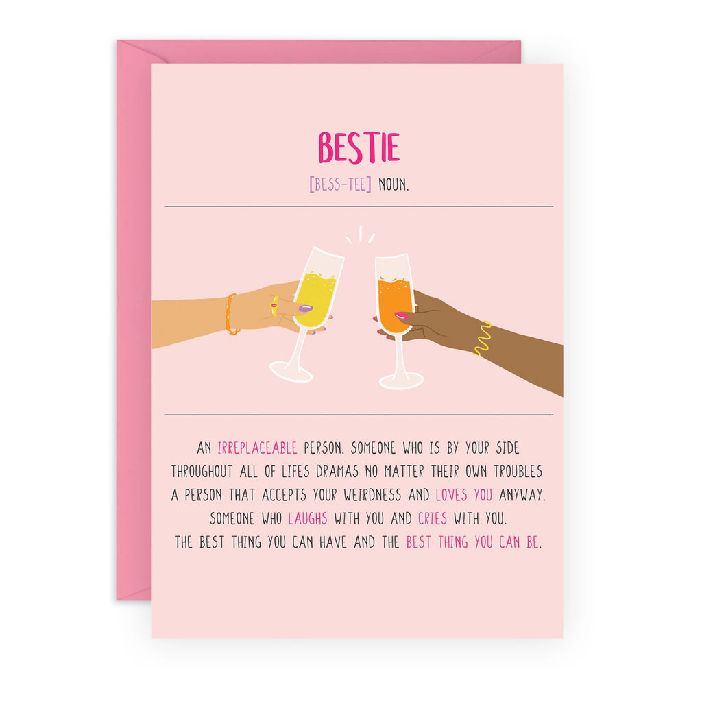 Bestie Definition Card.