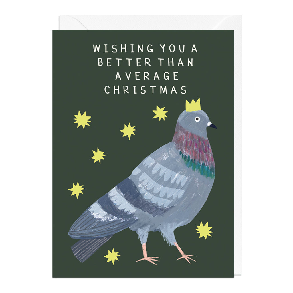 Better Than Average Holiday Card.