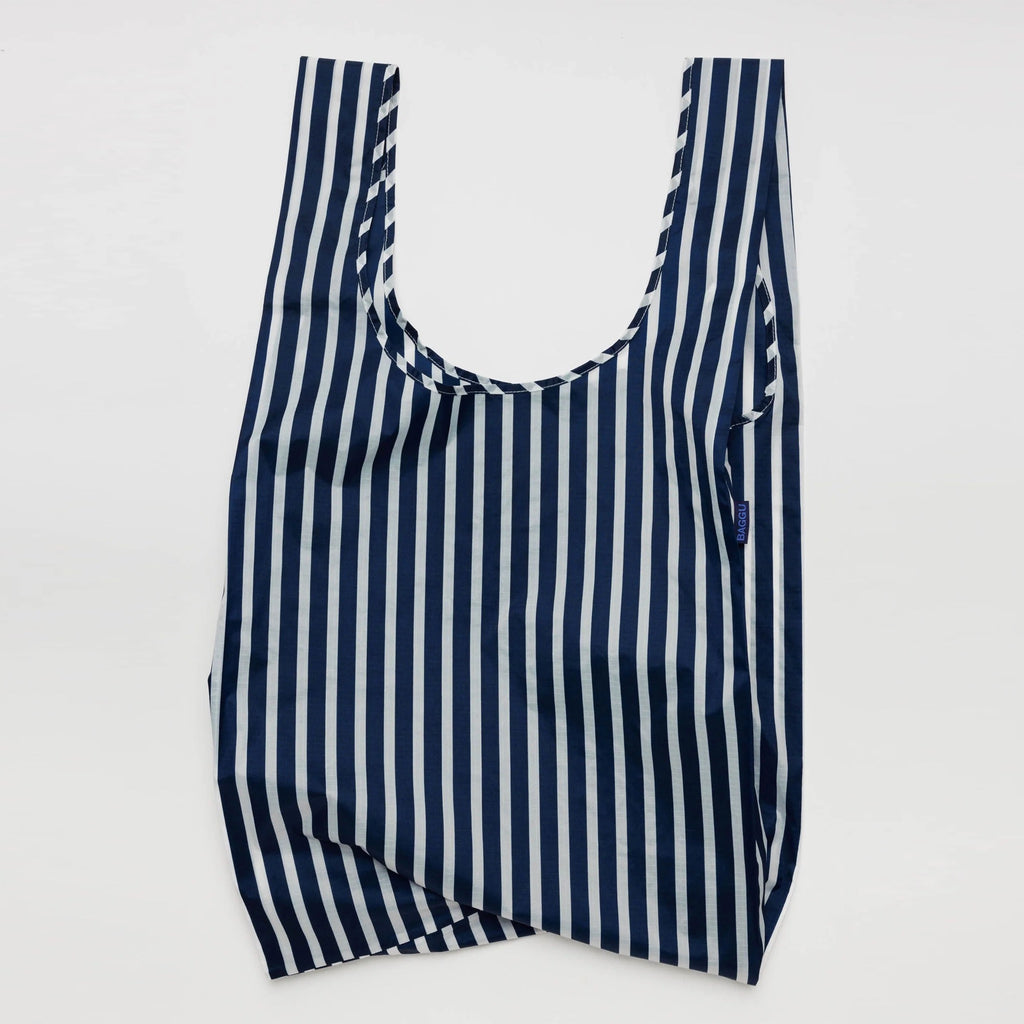 Big Baggu Navy Stripe.