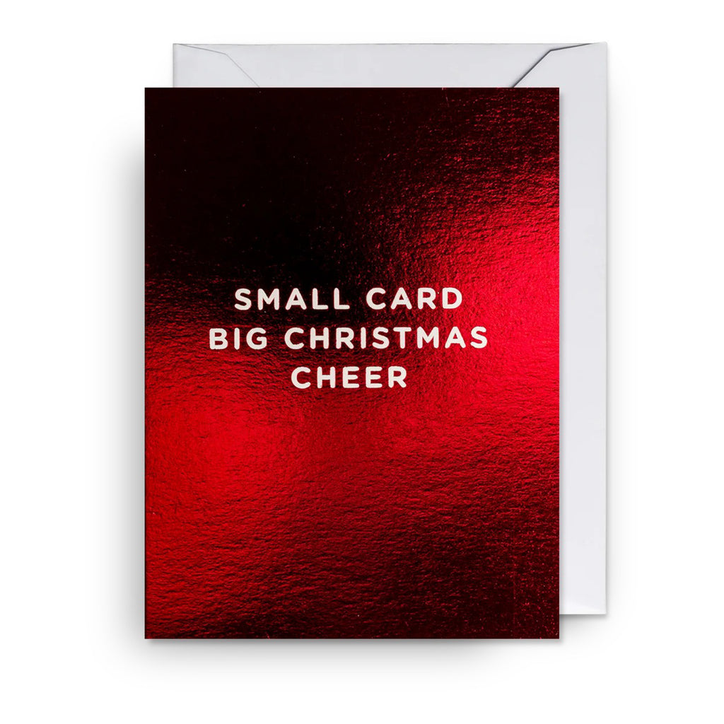 Big Christmas Cheer Mini Card.