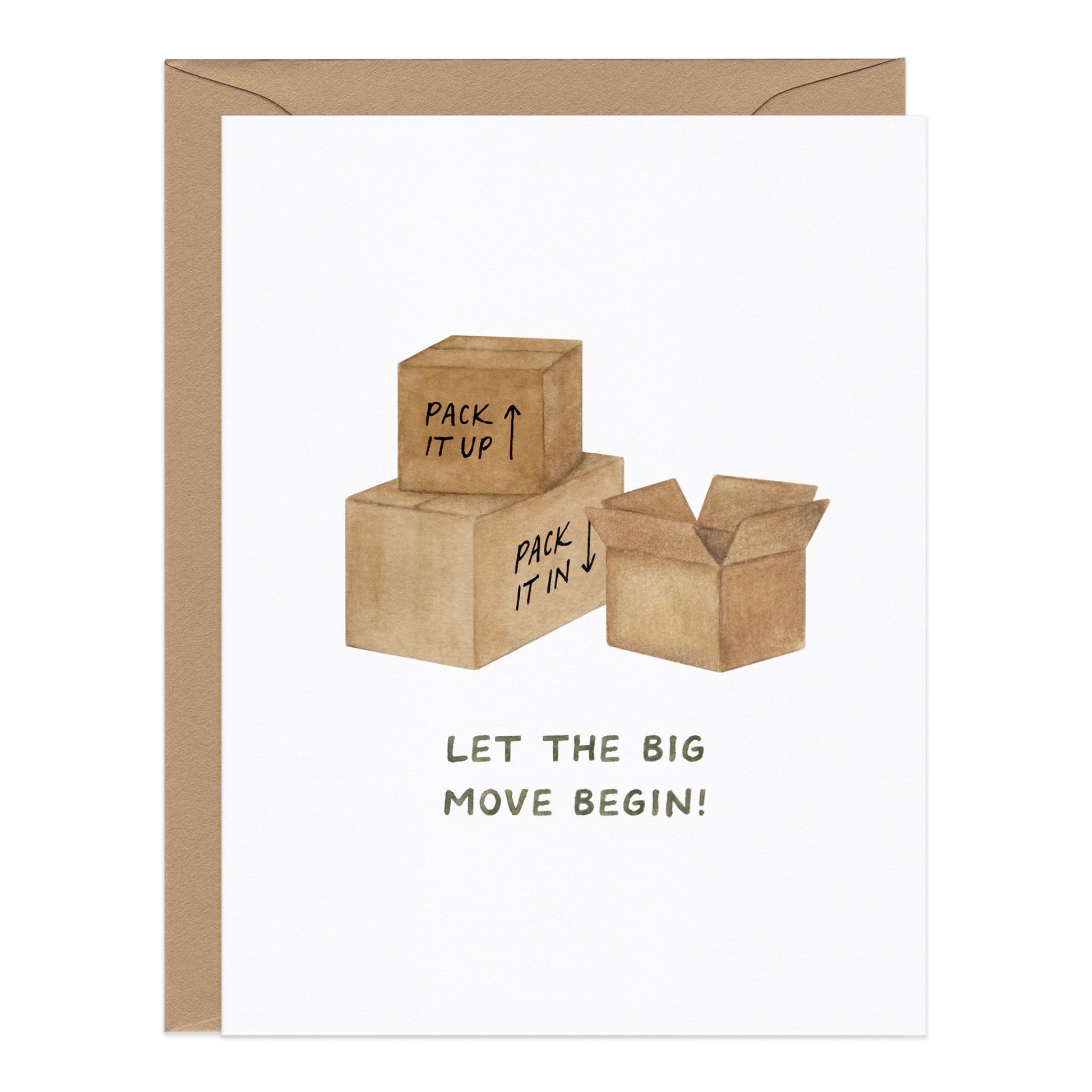 Move Free Card Big Move New Home Card | Amy Zhang – Outer Layer