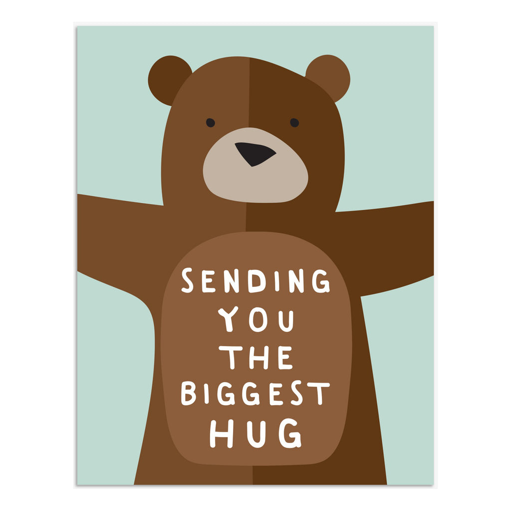 Biggest Hug Card | Think Of Me – Outer Layer