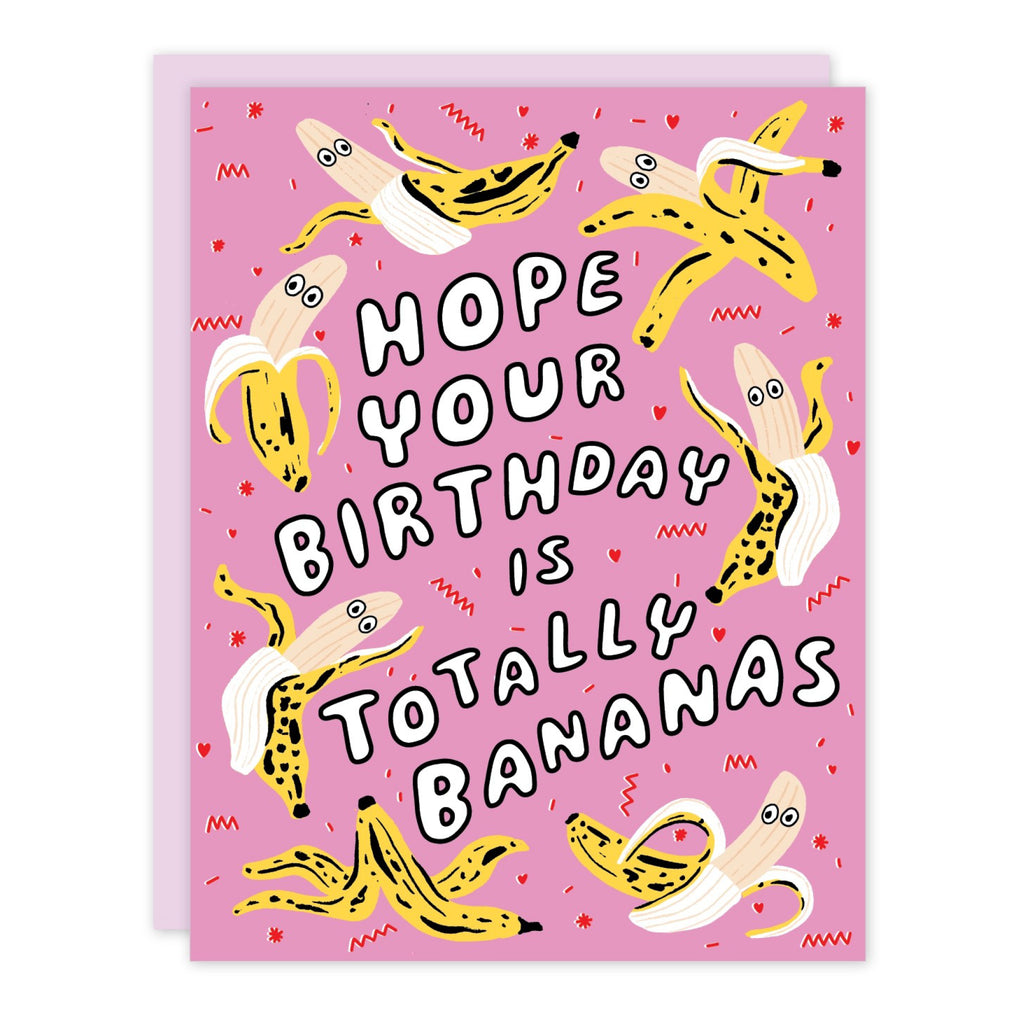 Birthday Bananas Card.