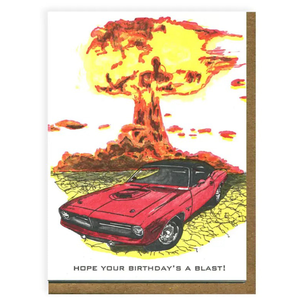 Birthday Blast Card.