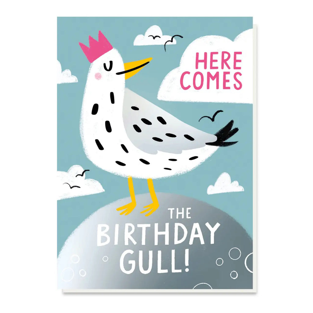 Birthday Gull Birthday Card.