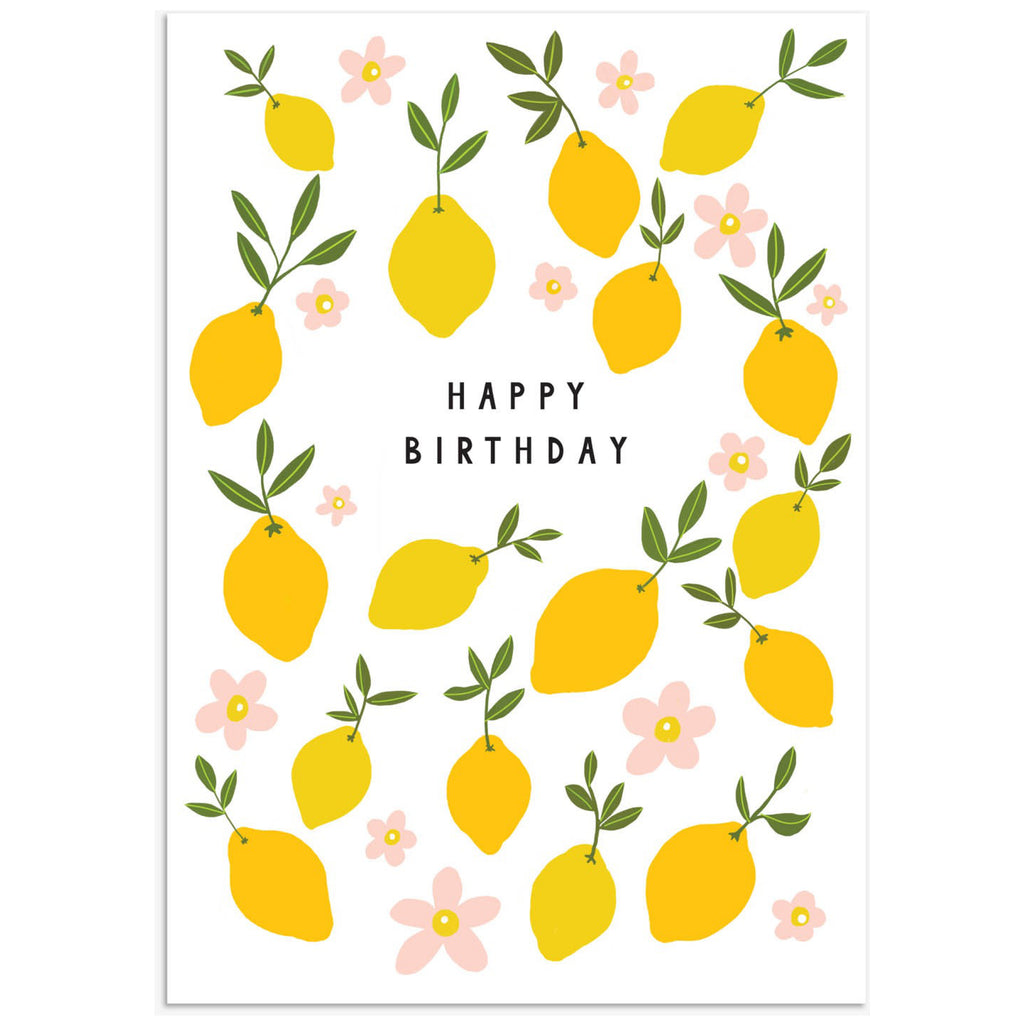 Birthday Lemons Card.