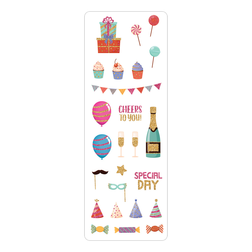 Birthday Sticker Set sample 2.