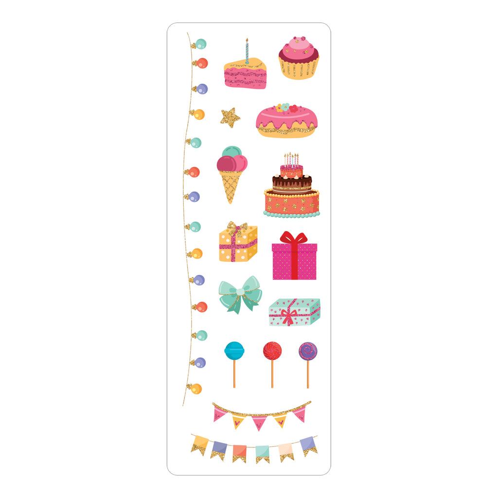 Birthday Sticker Set sample 3.
