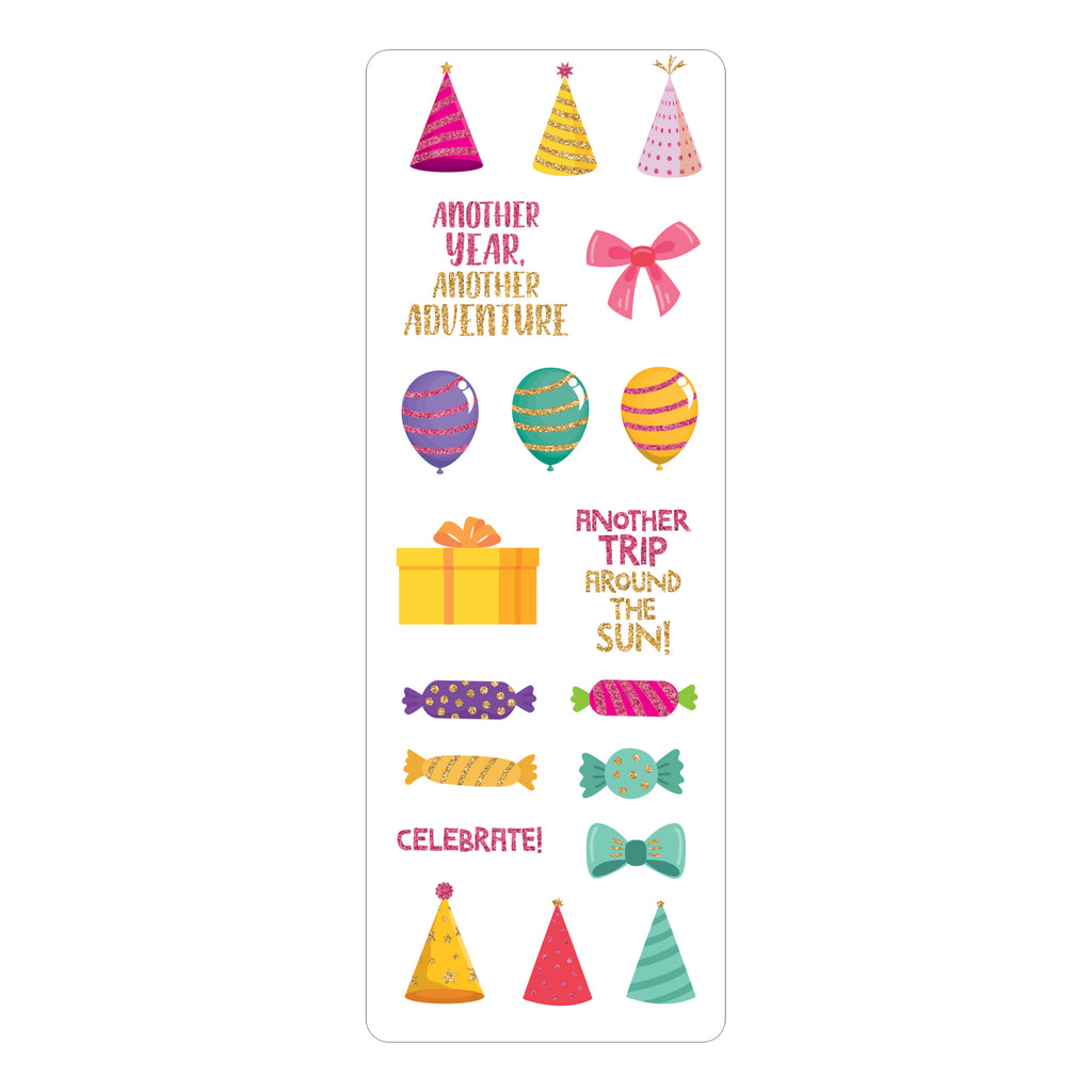 Birthday Sticker Set sample 5.