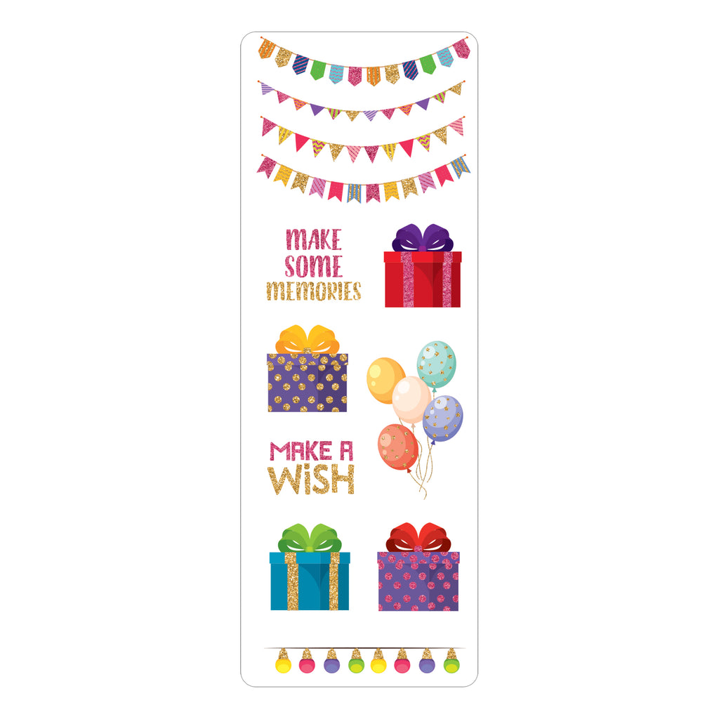 Birthday Sticker Set.