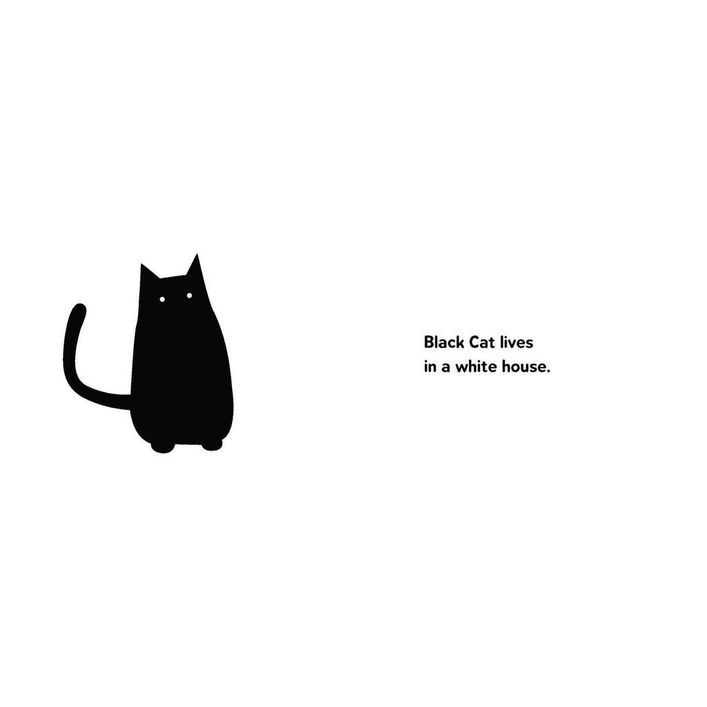Black Cat & White Cat - sample spread 1.