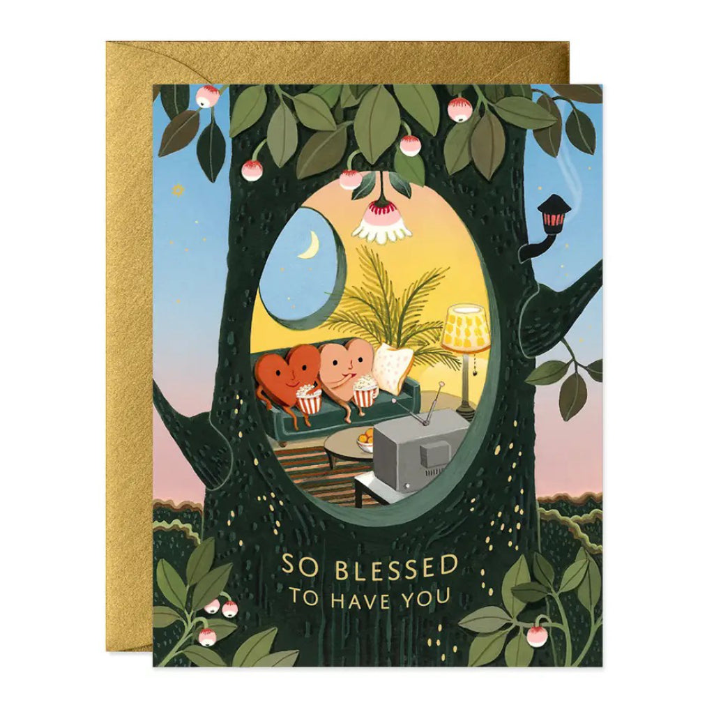 Blessed To Have You Love Card.