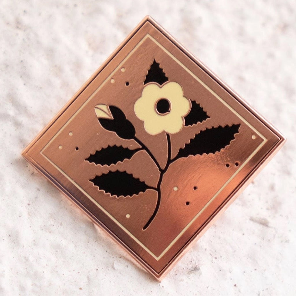 Bloom 1858 Pin.