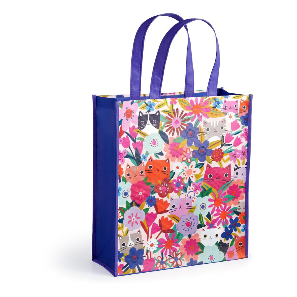 Blooming Cats Reusable Shopping Bag.